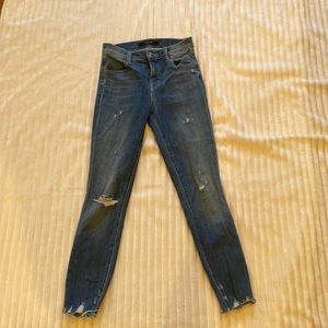 ⬇️🍁 J Brand Alana high rise crop jeans in fantasy